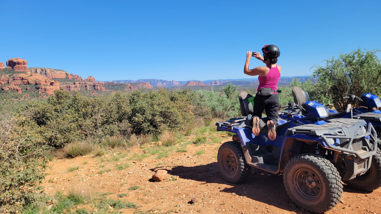 Catch the Golden Light: West Sedona Canyon ATV Tour 2 The soft, warm light makes every shot look incredible, and Sedona’s red rocks provide the perfect backdrop.